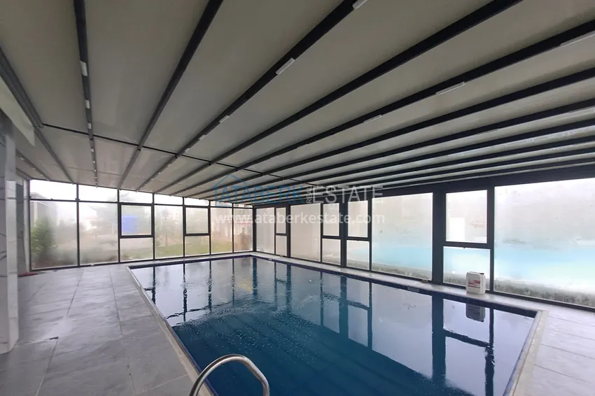 Dobrze wykończony apartament z jedną sypialnią w Alanya, dzielnica Avsallar 10 