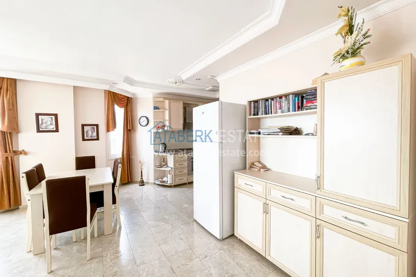 Kupuj  Apartament 2+1 z meblami i widokiem na morze, odpowiedni na zezwolenie na pobyt — Tosmur, Alanya 10 