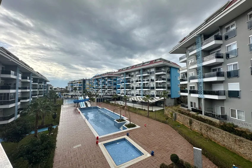Kupuj  Jednopokojowy apartament z meblami w przytulnym kompleksie — Kestel, Alanya 10 