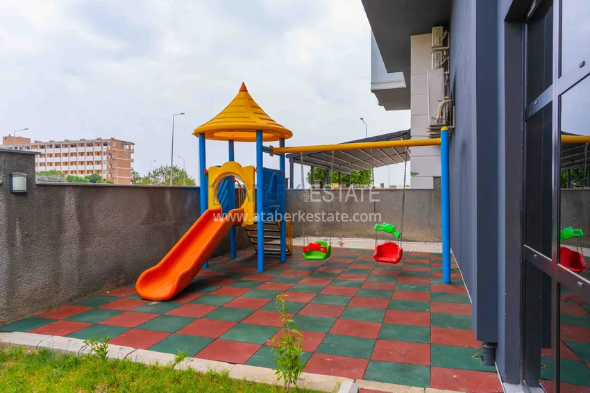 Jednopokojowy apartament z meblami i widokiem na morze w okazyjnej cenie — Kargicak, Alanya 10 
