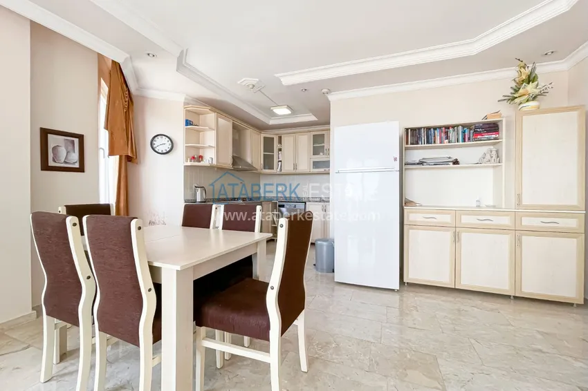 Kupuj  Apartament 2+1 z meblami i widokiem na morze, odpowiedni na zezwolenie na pobyt — Tosmur, Alanya 11 