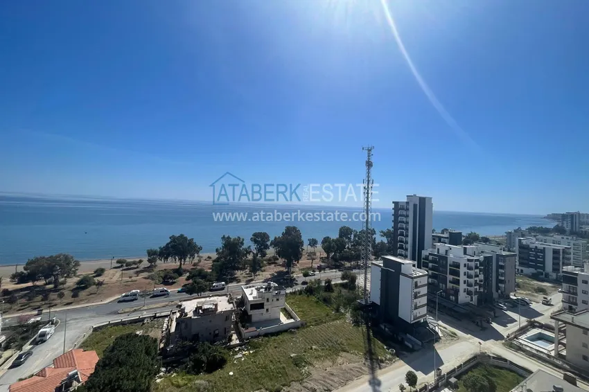 Kupuj  Gotowe mieszkanie 1+1 w Mersin, dzielnica Teje — nowoczesny kompleks, drugi nadmorski 11 
