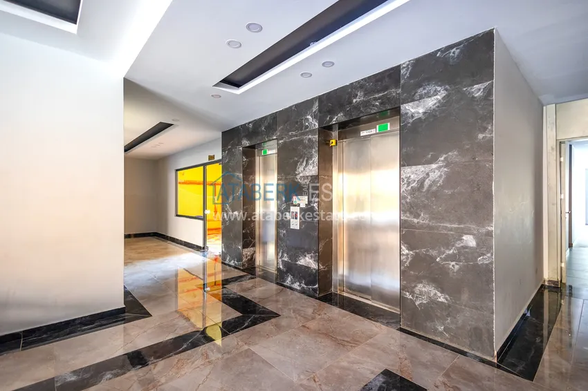 Jednopokojowy apartament z meblami w Alanyi, dzielnica Oba 12 