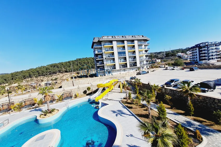 Kupuj  Dobrze wykończony apartament z jedną sypialnią w Alanya, dzielnica Avsallar 12 