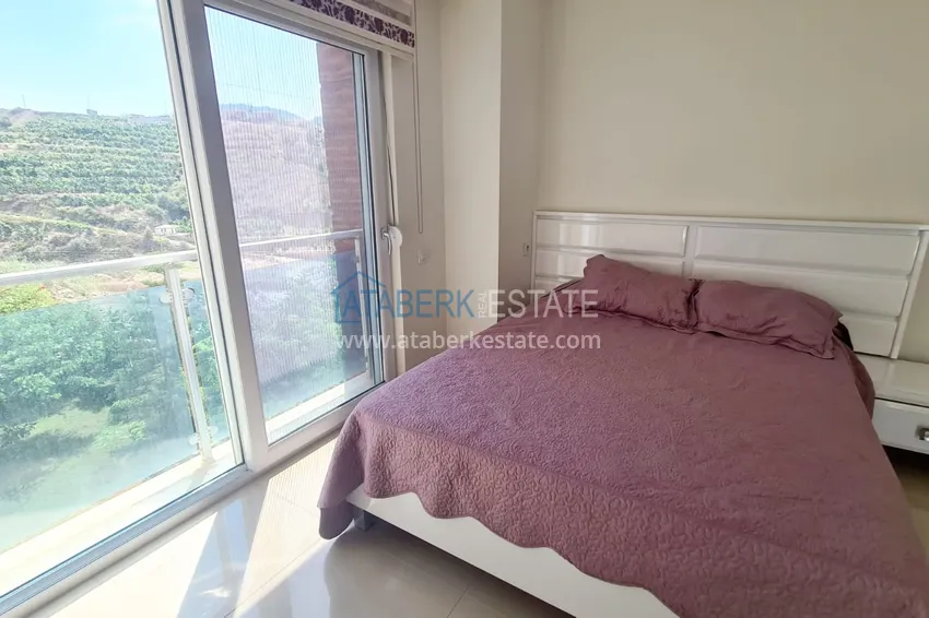 Kupuj  Apartament 2+1 z meblami i widokiem na morze — luksusowy kompleks w Kargicak 12 