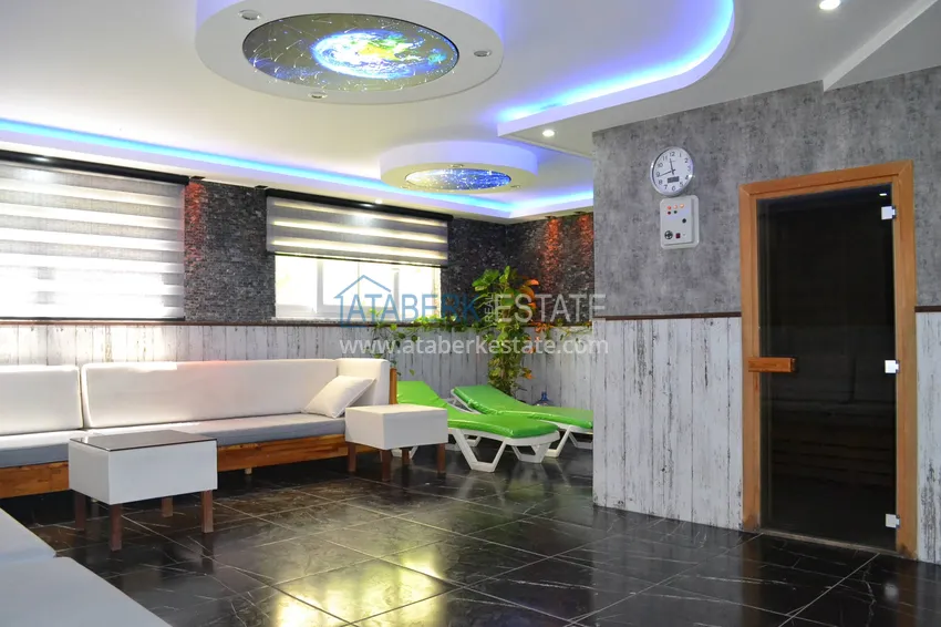Luksusowy apartament 2+1 w prestiżowym kompleksie przy plaży — Alanya, Mahmutlar 15 