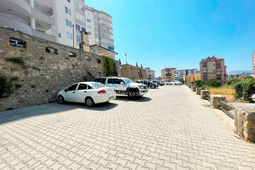 Apartament 2+1 z meblami i widokiem na morze, odpowiedni na zezwolenie na pobyt — Tosmur, Alanya 13 