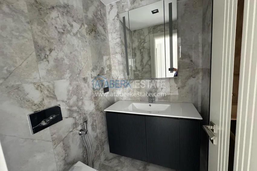 Kupuj  Apartament 2+1 od inwestora w kompleksowym hotelu w budowie, dzielnica Turkler — Alanya 13 