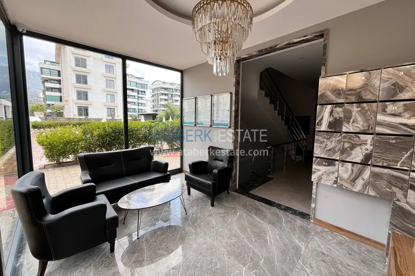 Jednopokojowy apartament z meblami i widokiem na morze w okazyjnej cenie — Kargicak, Alanya 13 