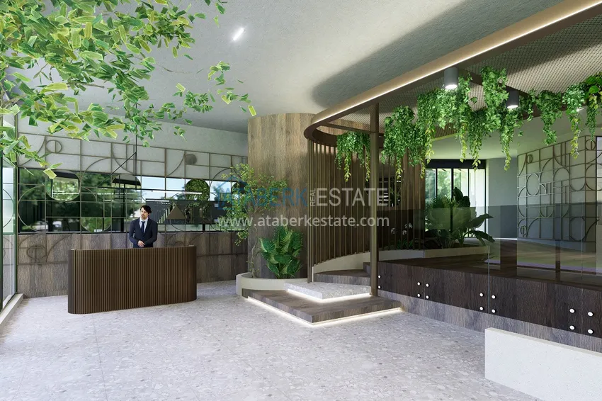 Luksusowy kompleks mieszkaniowy w kurorcie Kundu, Antalya — projekt koncepcyjny typu hotelowego 13 