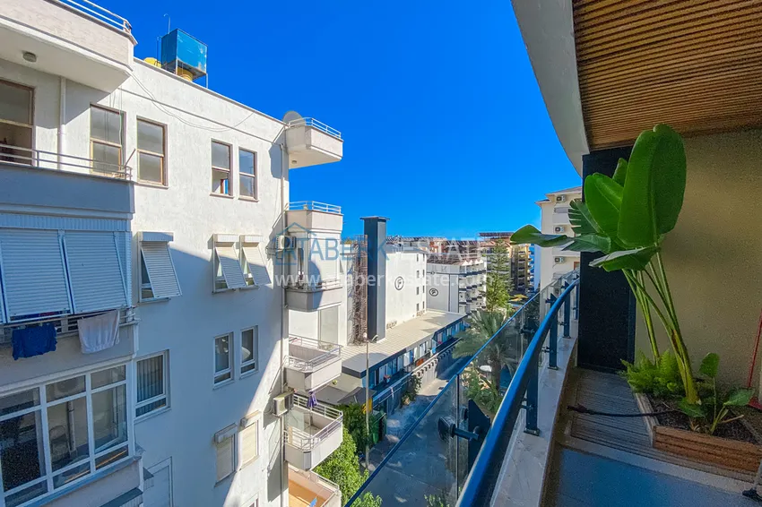 Kupuj Jednopokojowy apartament w nowoczesnym kompleksie — centrum Alanyi, plaża Kleopatra 14 