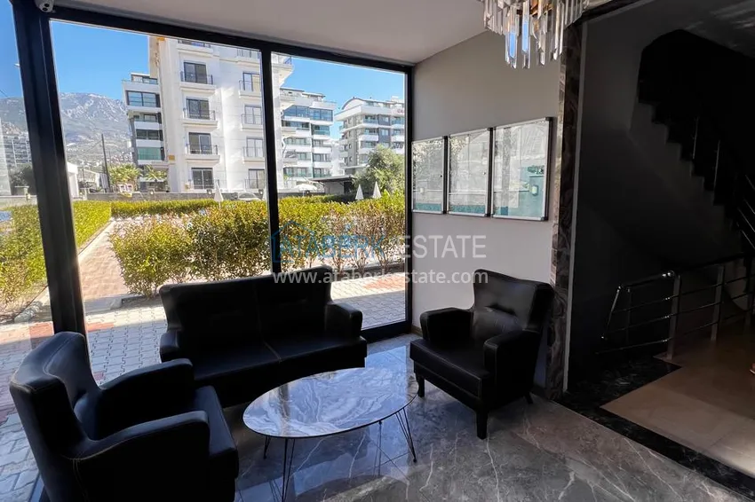 Jednopokojowy apartament z meblami i widokiem na morze w okazyjnej cenie — Kargicak, Alanya 14 