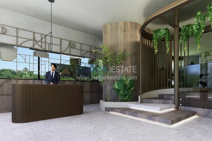 Luksusowy kompleks mieszkaniowy w kurorcie Kundu, Antalya — projekt koncepcyjny typu hotelowego 14 