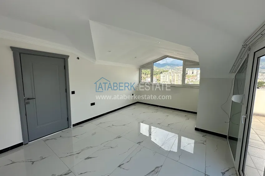 Kupuj  Dwupoziomowy penthouse dla obywatelstwa - Alanya, dzielnica Cikcilli  15 