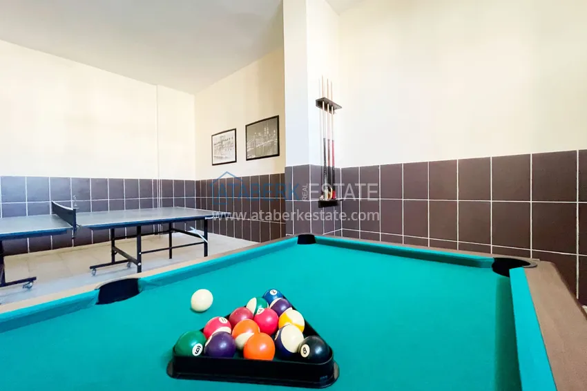Apartament 2+1 z meblami i widokiem na morze, odpowiedni na zezwolenie na pobyt — Tosmur, Alanya 15 