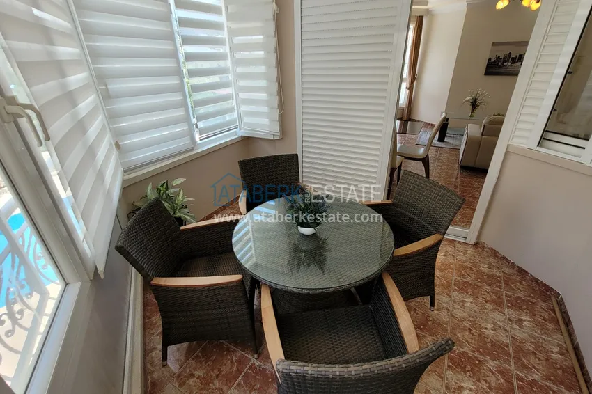 Kupuj  Nieruchomość na zezwolenie na pobyt. Apartament z 2 sypialniami z meblami i widokiem na rzekę Dim — Alanya, Tosmur 13 