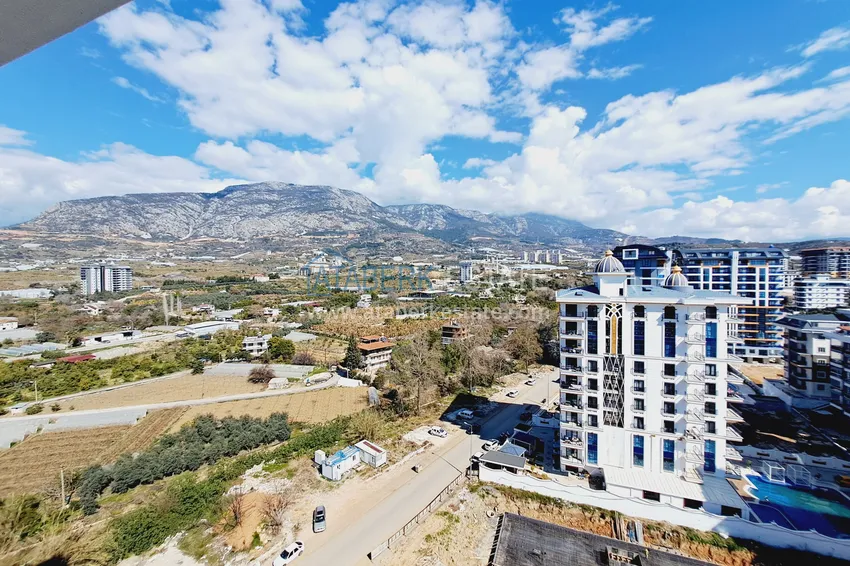 Kupuj Apartament dwupoziomowy z widokiem na morze i doskonałym wykończeniem — Alanya, dzielnica Mahmutlar 16