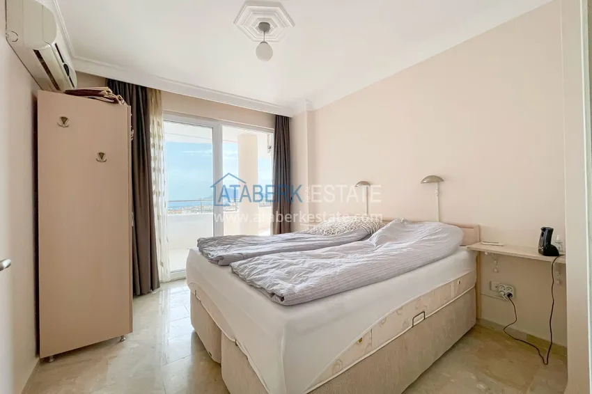 Kupuj  Apartament 2+1 z meblami i widokiem na morze, odpowiedni na zezwolenie na pobyt — Tosmur, Alanya 16 