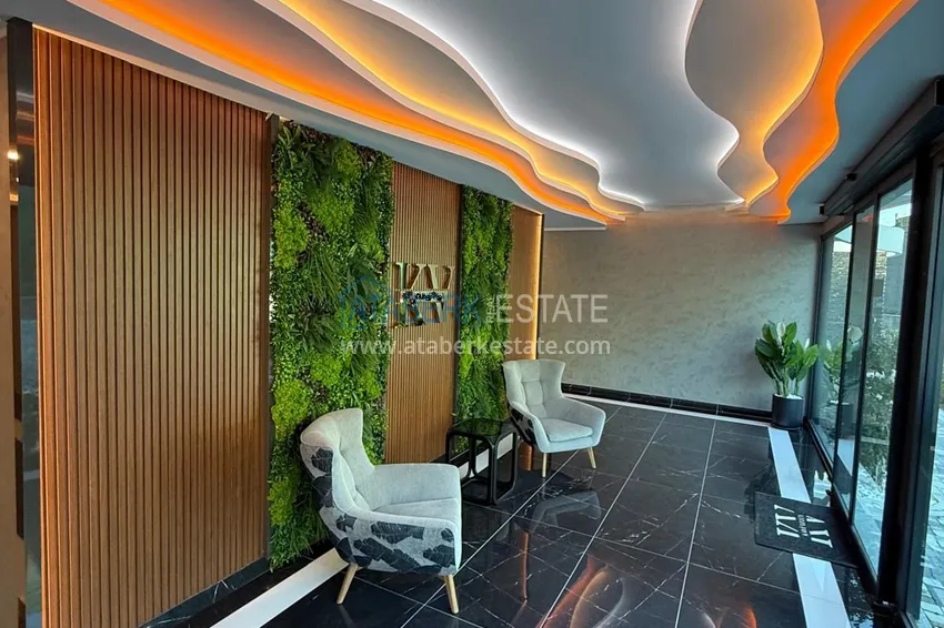 Dobrze wykończony apartament z jedną sypialnią w komfortowej rezydencji — dzielnica Kargicak, Alanya 16 