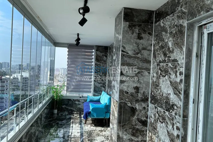 Kupuj  Panoramiczny liniowy apartament z meblami w Mersin - Davultepe, zaledwie 250 metrów od morza 18 