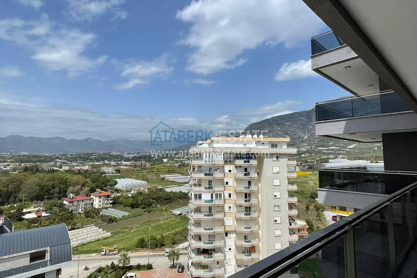 Kupuj  Dwupokojowy apartament z panoramicznym widokiem na morze i góry w centrum Mahmutlar 15 