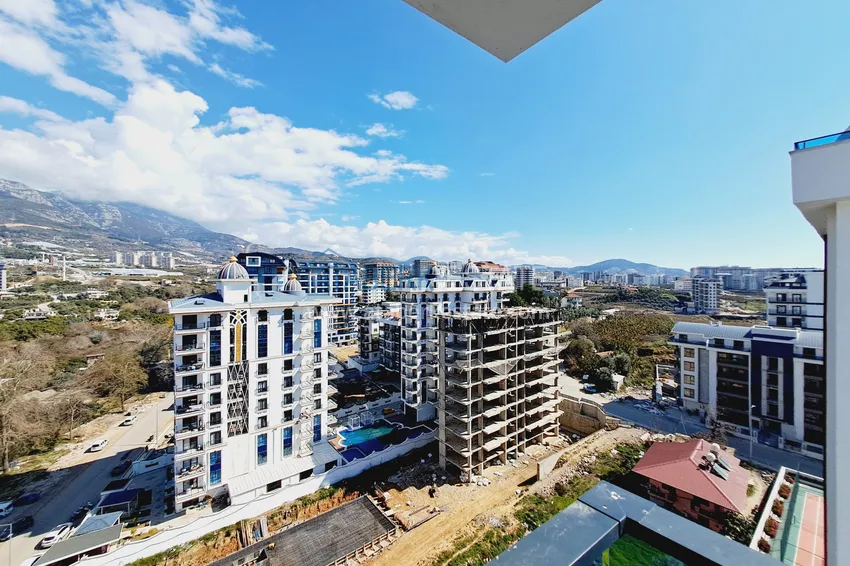 Kupuj Apartament dwupoziomowy z widokiem na morze i doskonałym wykończeniem — Alanya, dzielnica Mahmutlar 17