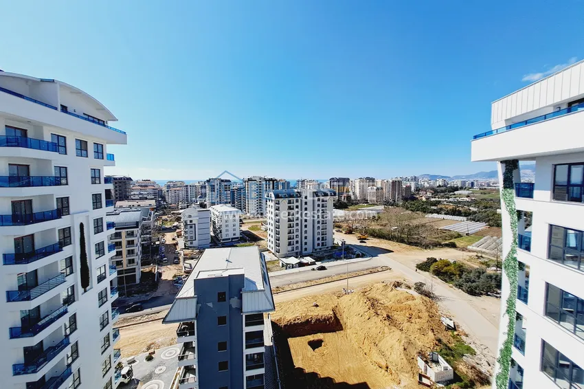 Kupuj Apartament dwupoziomowy z widokiem na morze i doskonałym wykończeniem — Alanya, dzielnica Mahmutlar 19