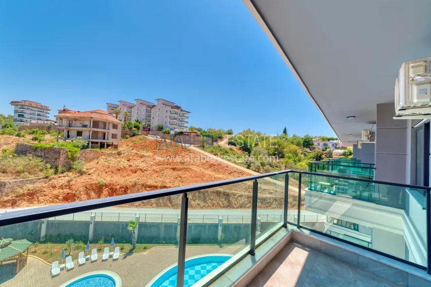 Kupuj  Dwupoziomowy penthouse 2+1 z nowymi meblami i widokiem na góry w Oba, Alanya 20 