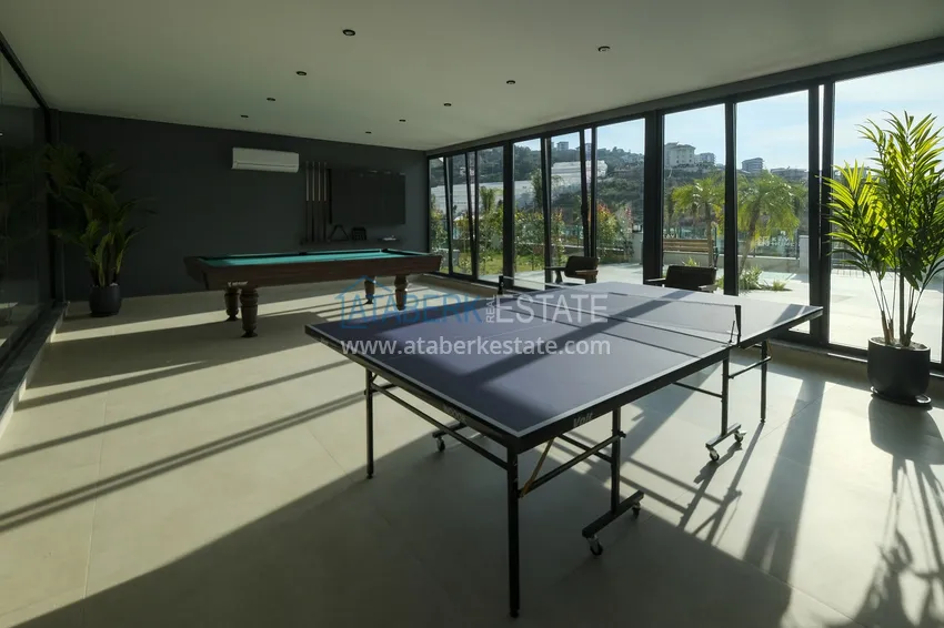 Dobrze wykończony apartament z jedną sypialnią w komfortowej rezydencji — dzielnica Kargicak, Alanya 19 