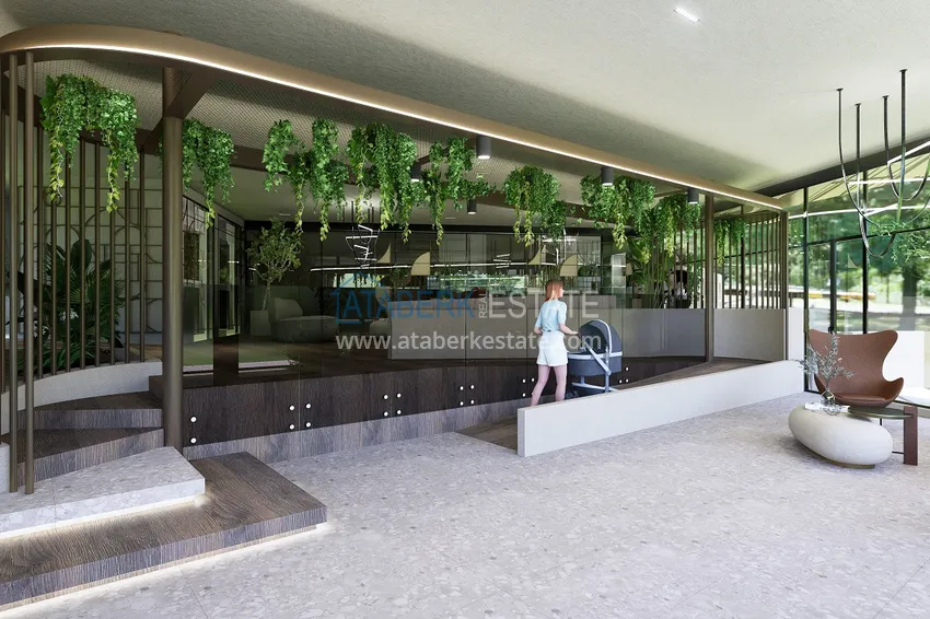 Luksusowy kompleks mieszkaniowy w kurorcie Kundu, Antalya — projekt koncepcyjny typu hotelowego 19 