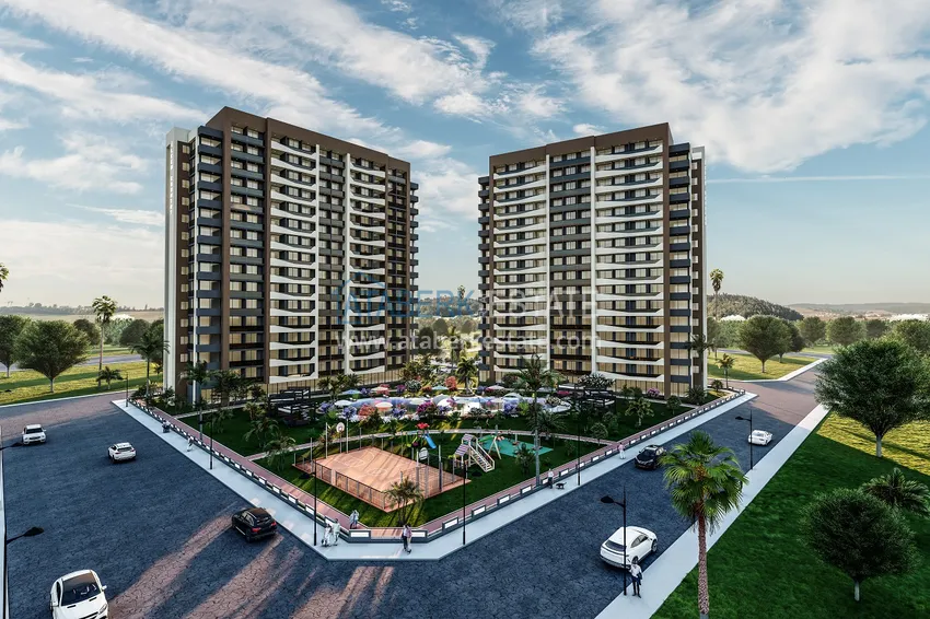 Elitarna rezydencja w budowie w Mersin, dzielnica Tomyuk  1 