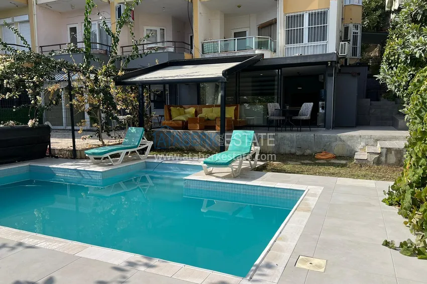 Wyjątkowy apartament 2+1 z prywatnym basenem w zabytkowym centrum Alanyi 1 