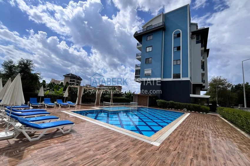 Jednopokojowy apartament z meblami i widokiem na morze w okazyjnej cenie — Kargicak, Alanya 1 