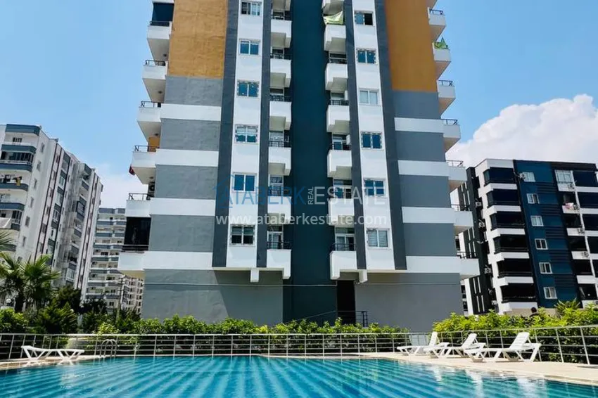 3+1 liniowy penthouse z przepięknym widokiem na morze — w nowoczesnym kompleksie, Teje, Mersin 1 