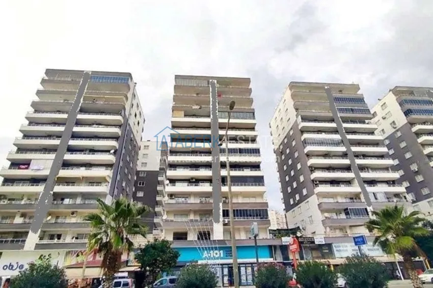 Panoramiczny liniowy apartament z meblami w Mersin - Davultepe, zaledwie 250 metrów od morza 1 
