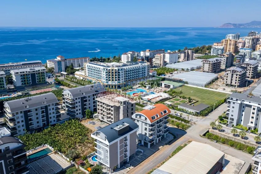 Płynne apartamenty 1+1 w okazyjnej cenie — Alanya, dzielnica Kargicak, 300 metrów od morza 1 