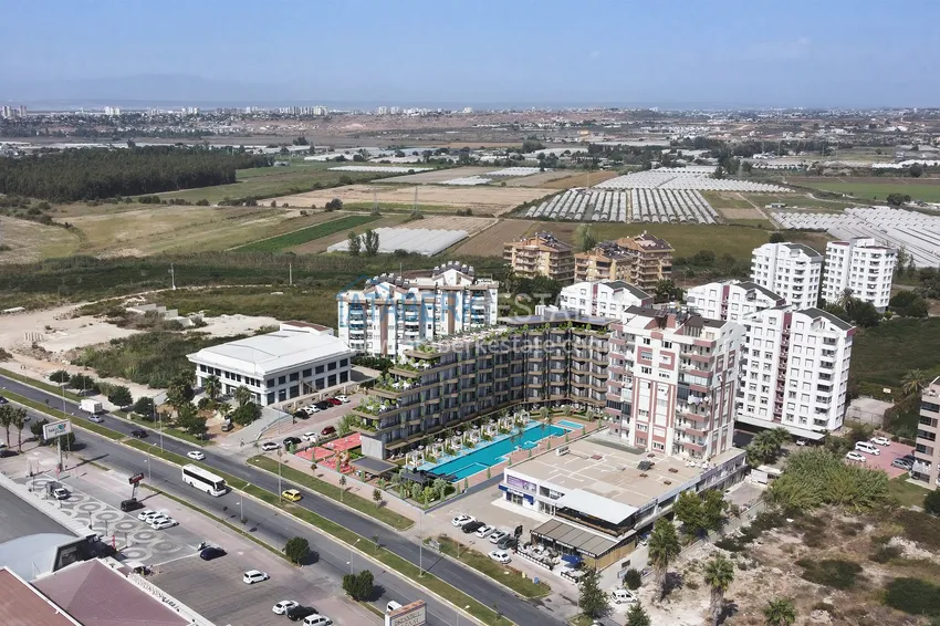 Luksusowy kompleks mieszkaniowy w kurorcie Kundu, Antalya — projekt koncepcyjny typu hotelowego 1 