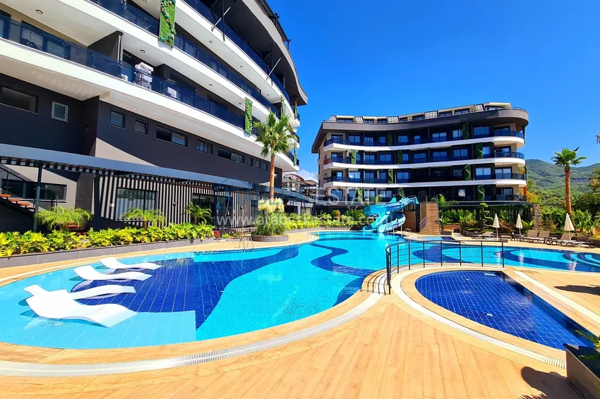 Elegancki kompleks mieszkaniowy premium w Oba, Alanya 8 