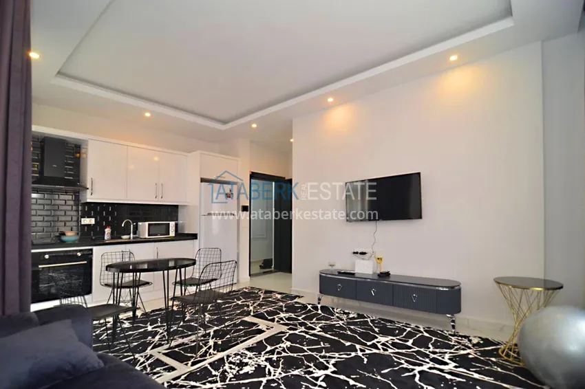 Kupuj  Jednopokojowy apartament z meblami w Alanyi, dzielnica Oba 1 