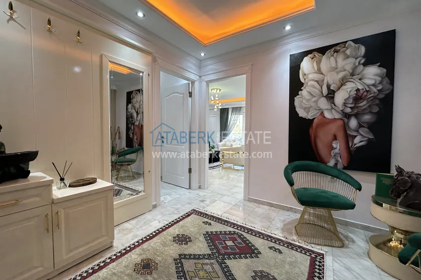 Kupuj  Luksusowy apartament 2+1 w prestiżowym kompleksie przy plaży — Alanya, Mahmutlar 1 