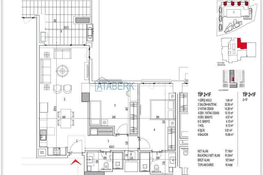 Kupuj taniej Ekskluzywny projekt inwestycyjny w centrum Antalyi — Muratpasa  9 