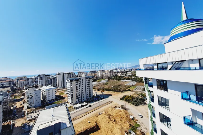Kupuj Apartament dwupoziomowy z widokiem na morze i doskonałym wykończeniem — Alanya, dzielnica Mahmutlar 20