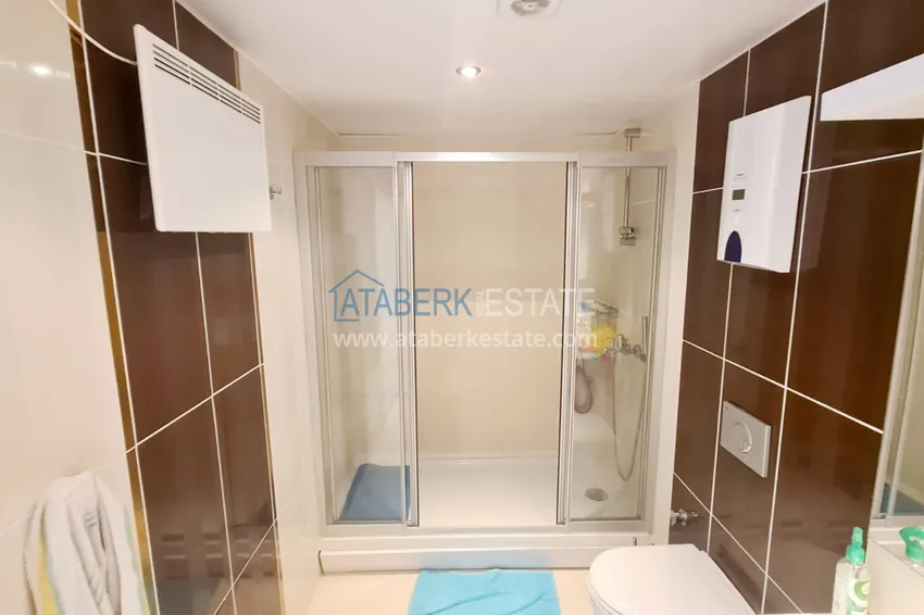 Kupuj  Apartament 2+1 z meblami i widokiem na morze — luksusowy kompleks w Kargicak 21 