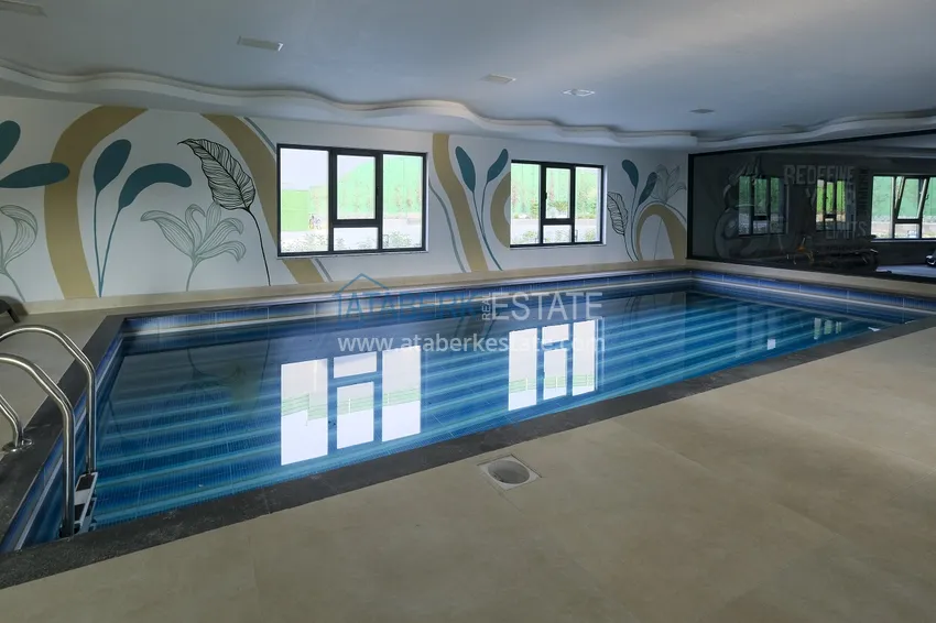 Dobrze wykończony apartament z jedną sypialnią w komfortowej rezydencji — dzielnica Kargicak, Alanya 21 