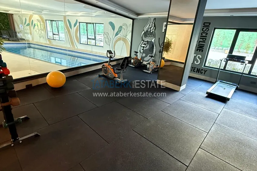 Dobrze wykończony apartament z jedną sypialnią w komfortowej rezydencji — dzielnica Kargicak, Alanya 22 