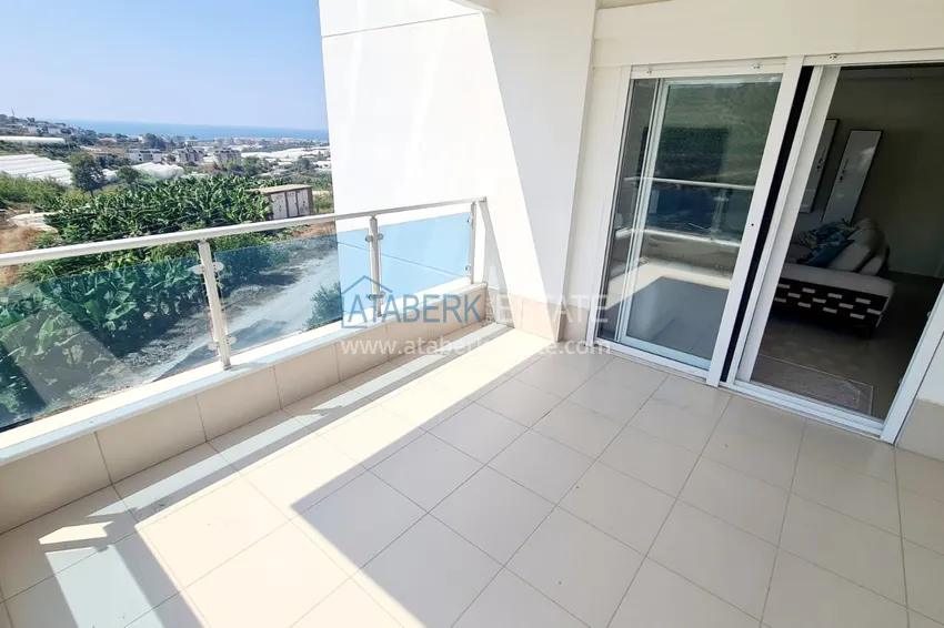 Kupuj  Apartament 2+1 z meblami i widokiem na morze — luksusowy kompleks w Kargicak 23 