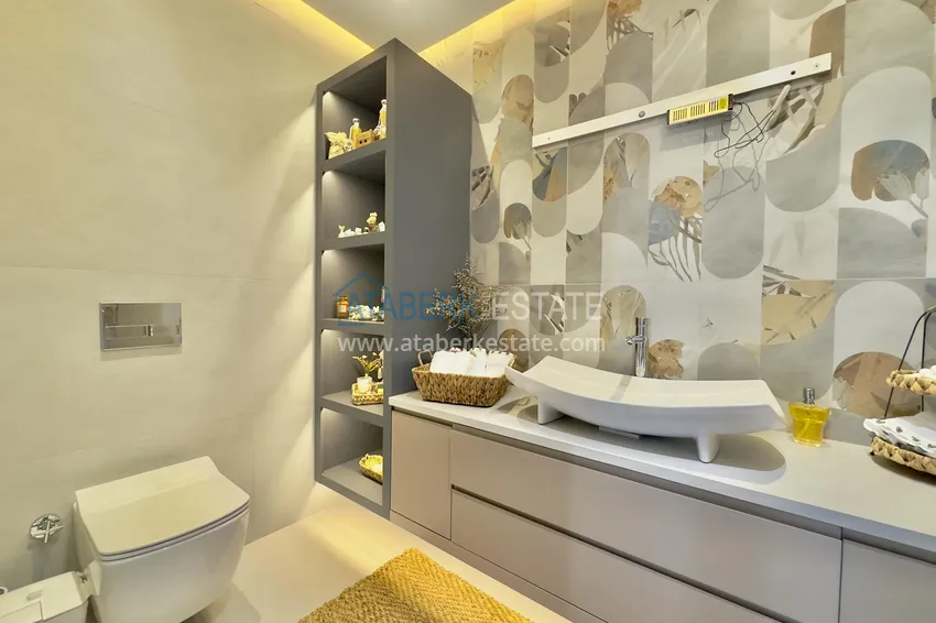 Kupuj  Luksusowa willa w dzielnicy Alanya - Bektash. Panoramiczny widok, stylowy design, odpowiedni dla obywatelstwa! 24 