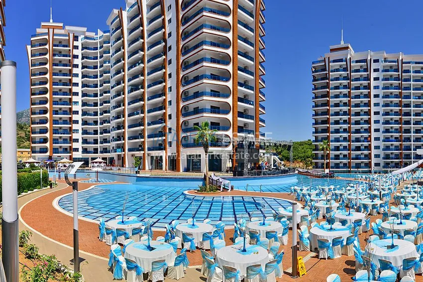Czteropokojowe mieszkanie w jednym z najlepszych kompleksów w Mahmutlar — Alanya 2 