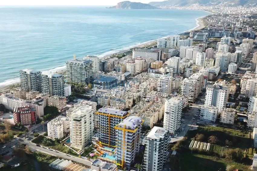 Nowy apartament 2+1 z pięknym wykończeniem 250 m od morza — Mahmutlar, Alanya 2 