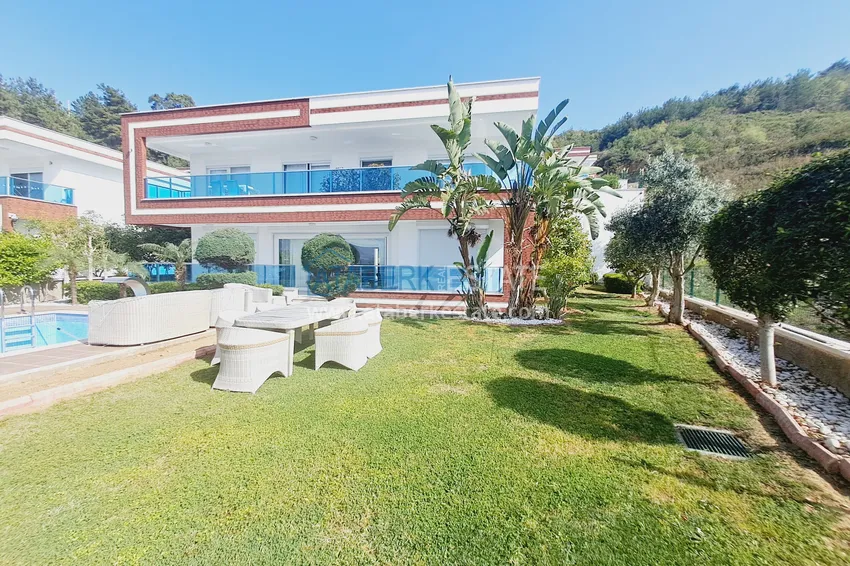 Luksusowa willa z widokiem z meblami i prywatnym basenem w luksusowym kompleksie - Kargicak, Alanya 3 